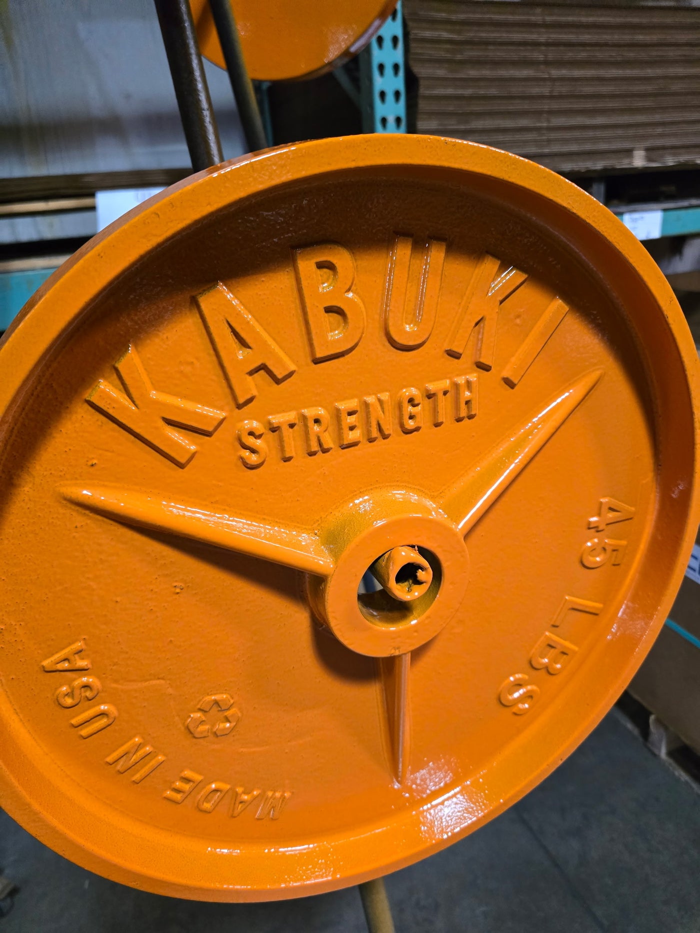 Kabuki Cast Iron Machined Olympic Weight Plate Pairs Preorder