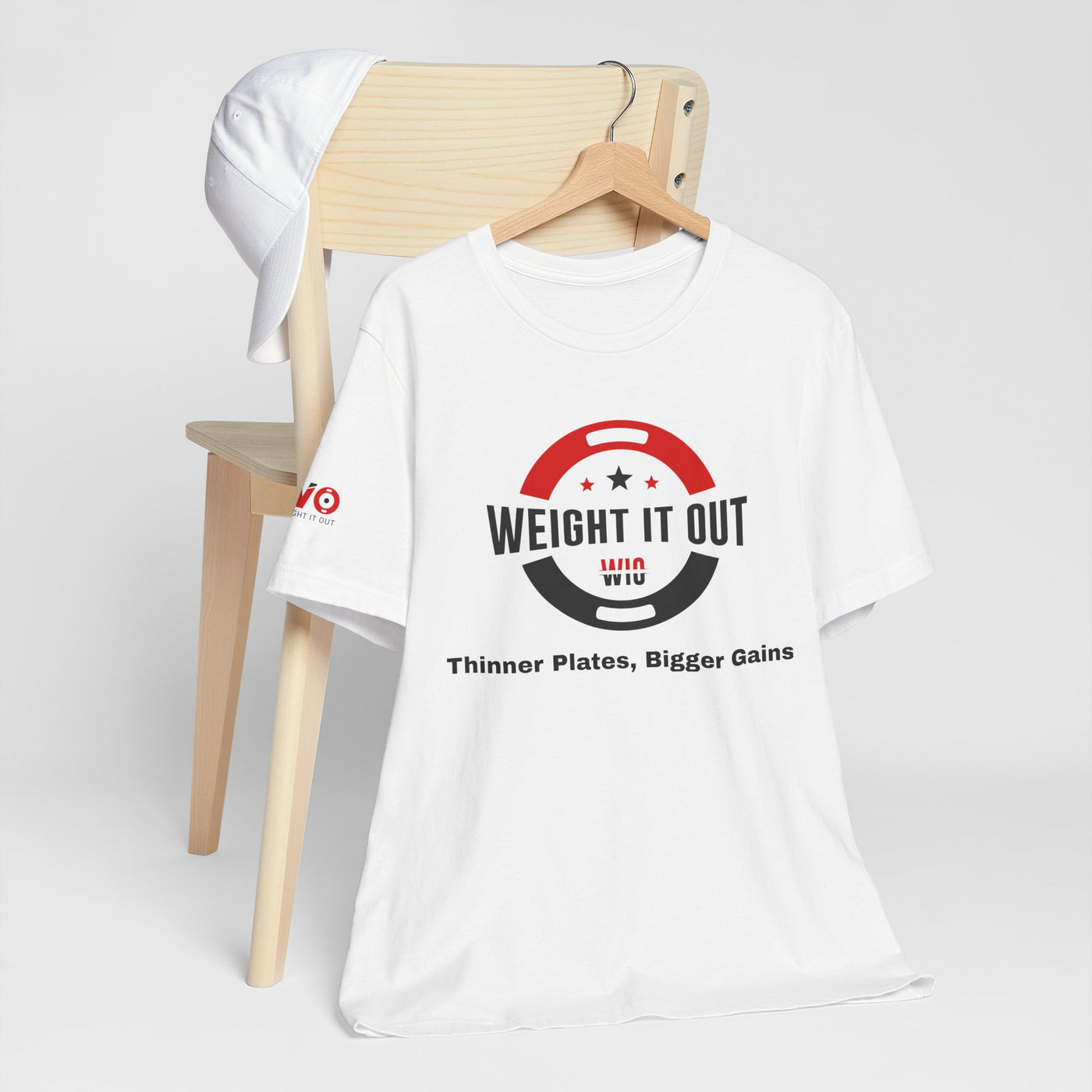 Weight It Out Workout Logo T-Shirt