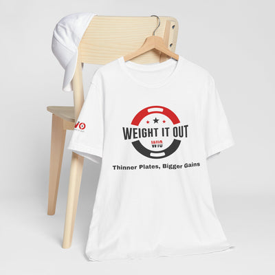 Weight It Out Workout Logo T-Shirt