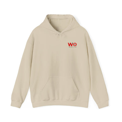 Weight It Out Hoodie - Fitness Logo Pullover Sweatshirt (WIO)