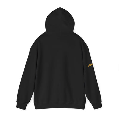Weight It Out Hoodie — Gold and Silver Premium Sweatshirt