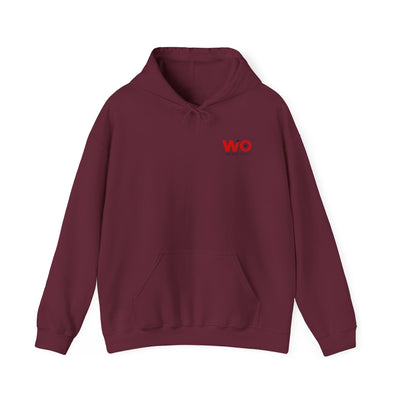 Weight It Out Hoodie - Fitness Logo Pullover Sweatshirt (WIO)