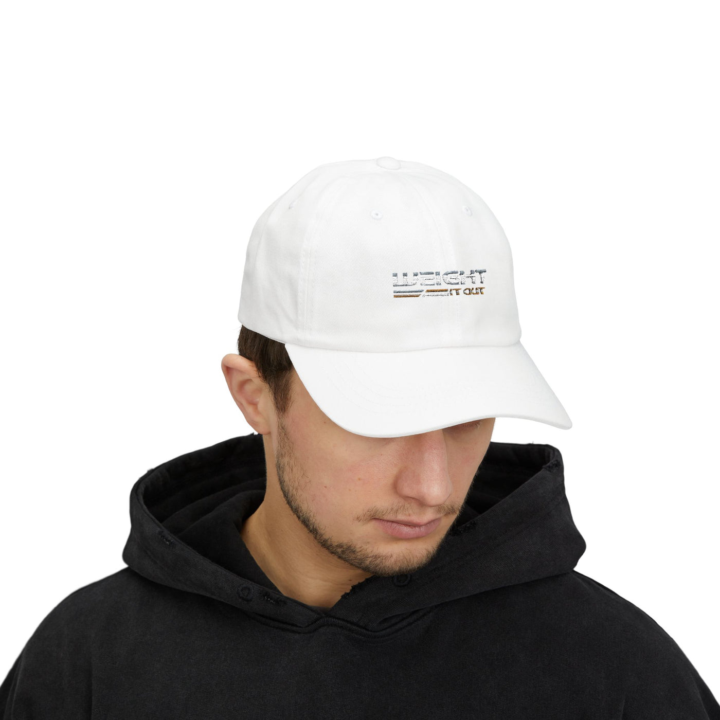 Weight It Out Classic Adjustable Cap - Casual Hat for Comfort & Style