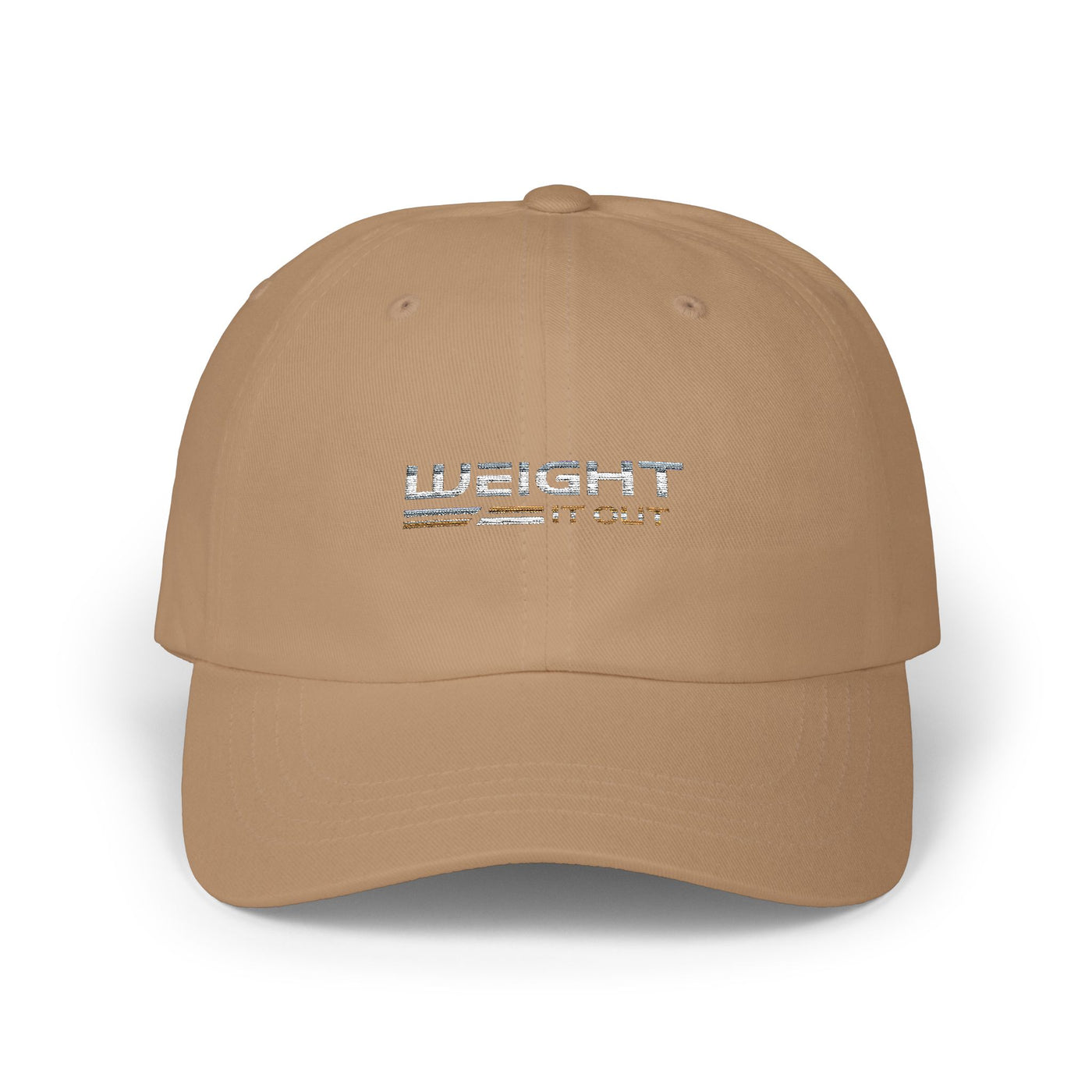Weight It Out Classic Adjustable Cap - Casual Hat for Comfort & Style