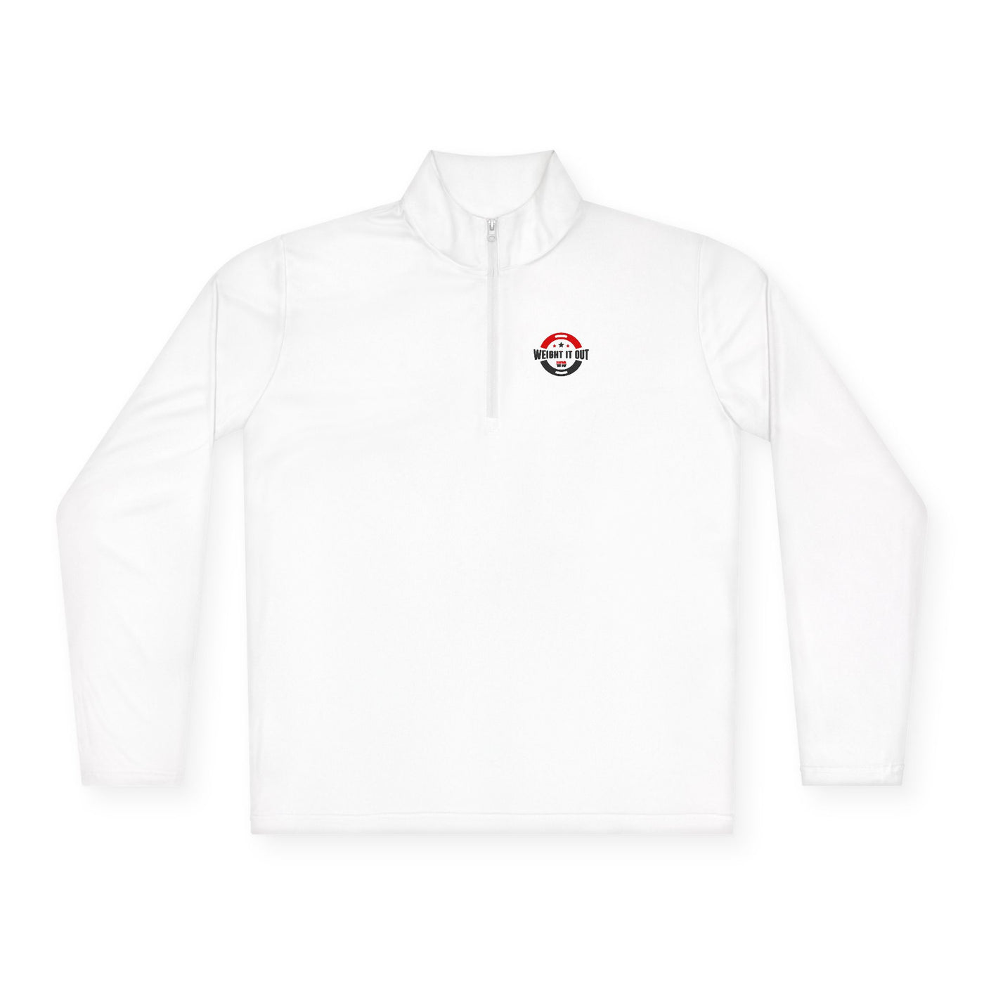 Weight It Out Quarter-Zip Pullover with Logo – Stylish & Versatile Apparel for All Seasons