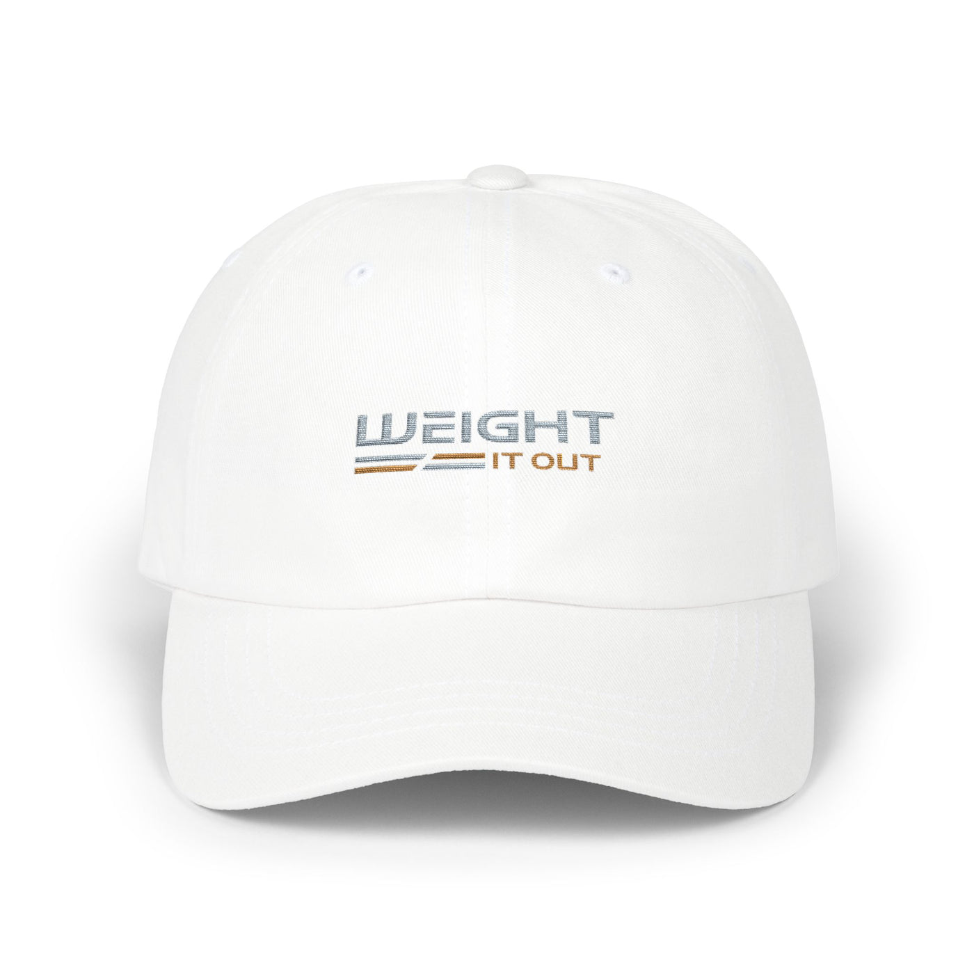 Weight It Out Classic Adjustable Cap - Casual Hat for Comfort & Style
