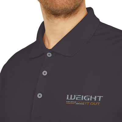 Weight It Out Adidas Performance Golf Polo