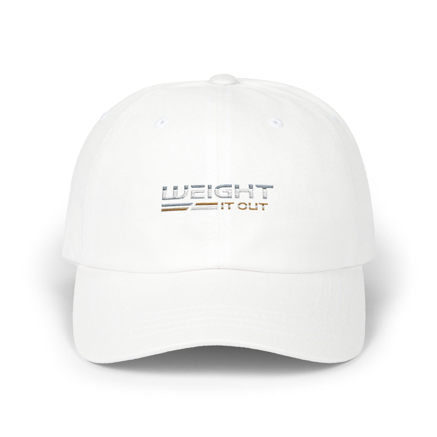 Weight It Out Classic Adjustable Cap - Casual Hat for Comfort & Style