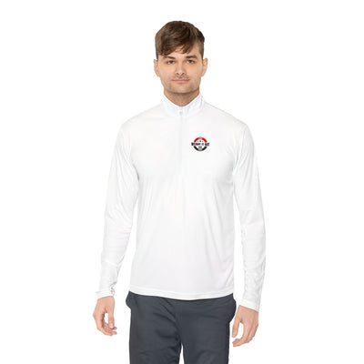 Weight It Out Quarter-Zip Pullover with Logo – Stylish & Versatile Apparel for All Seasons