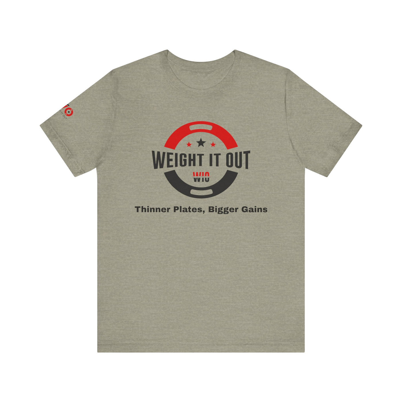 Weight It Out Workout Logo T-Shirt