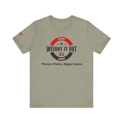 Weight It Out Workout Logo T-Shirt