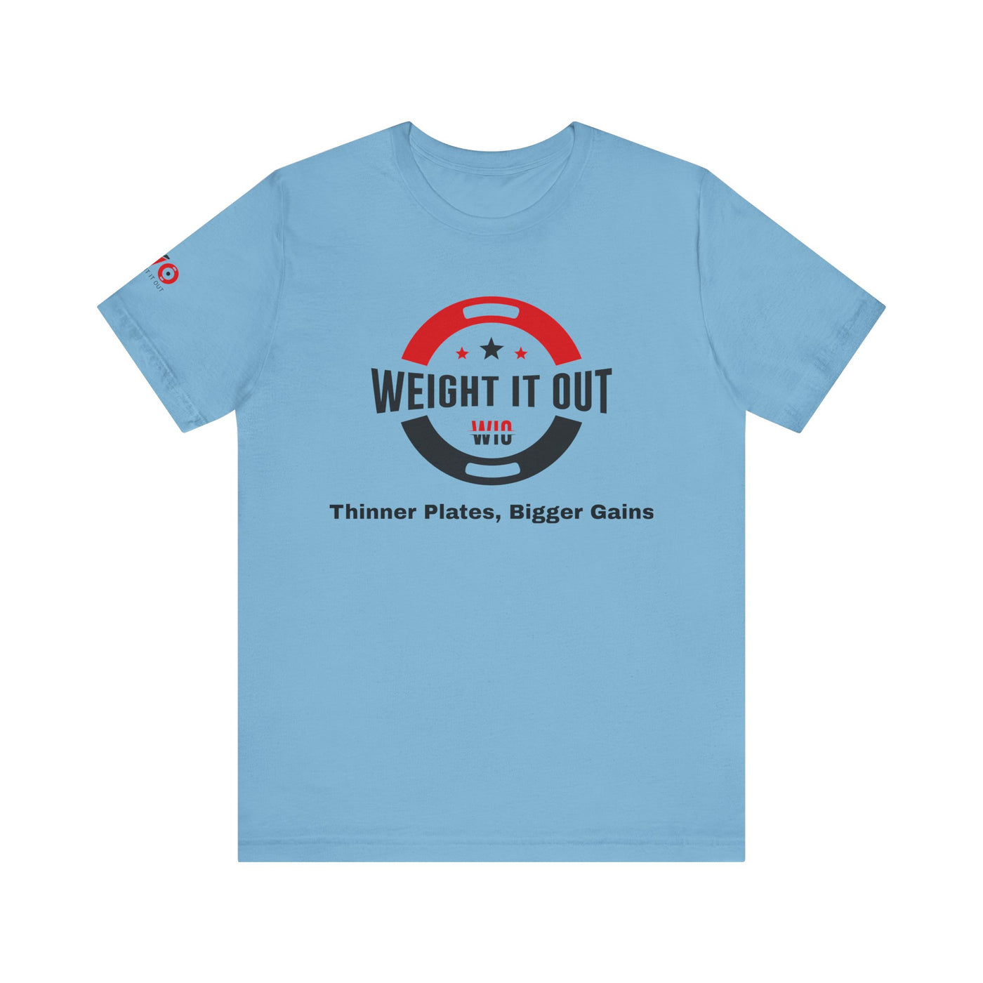 Weight It Out Workout Logo T-Shirt