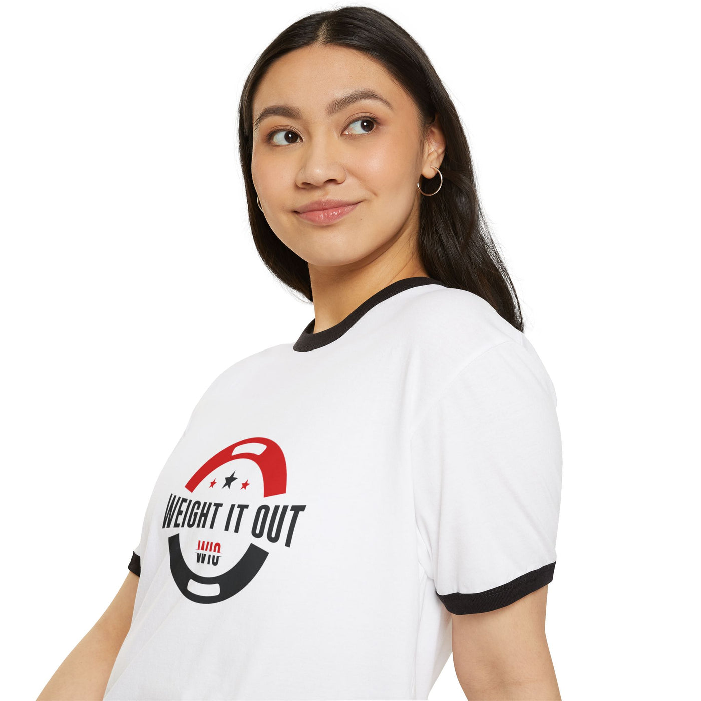 Weight It Out Ringer T-Shirt
