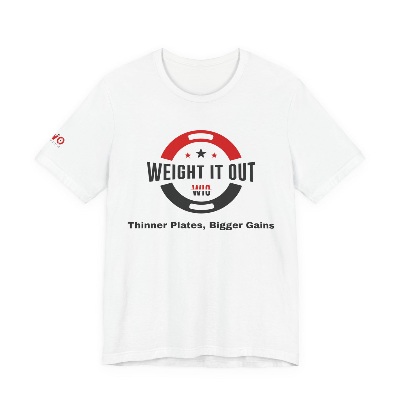 Weight It Out Workout Logo T-Shirt