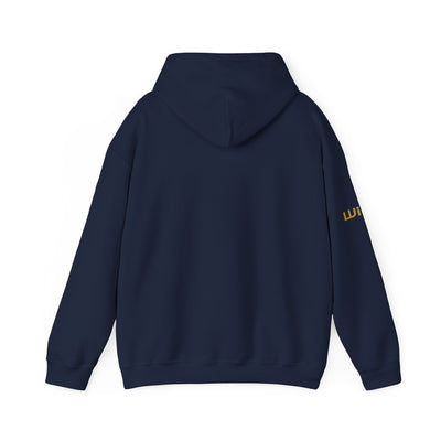 Weight It Out Hoodie — Gold and Silver Premium Sweatshirt