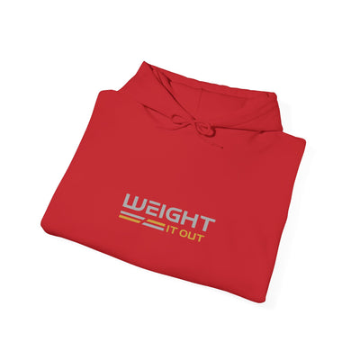 Weight It Out Hoodie — Gold and Silver Premium Sweatshirt