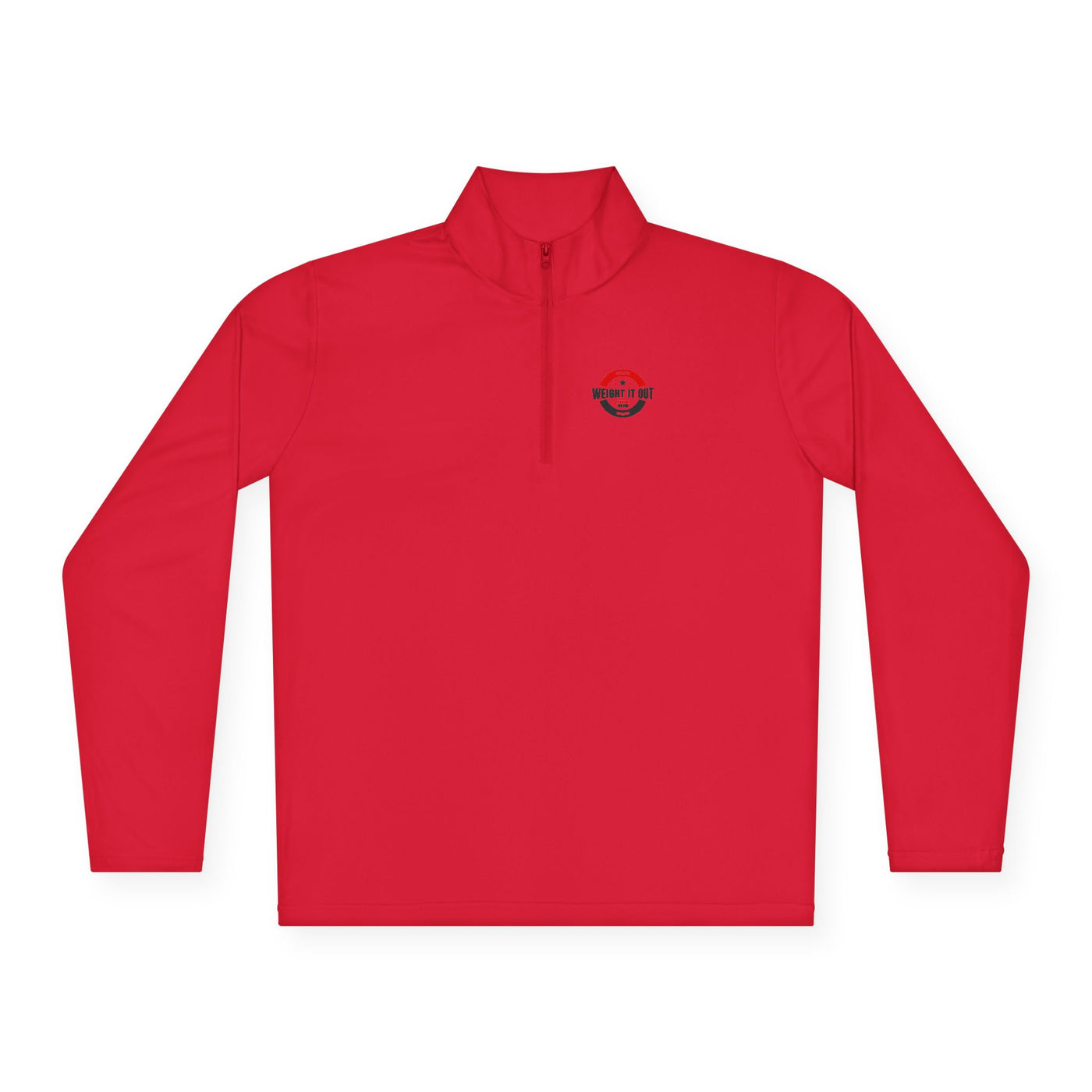 Weight It Out Quarter-Zip Pullover with Logo – Stylish & Versatile Apparel for All Seasons