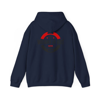Weight It Out Hoodie - Fitness Logo Pullover Sweatshirt (WIO)