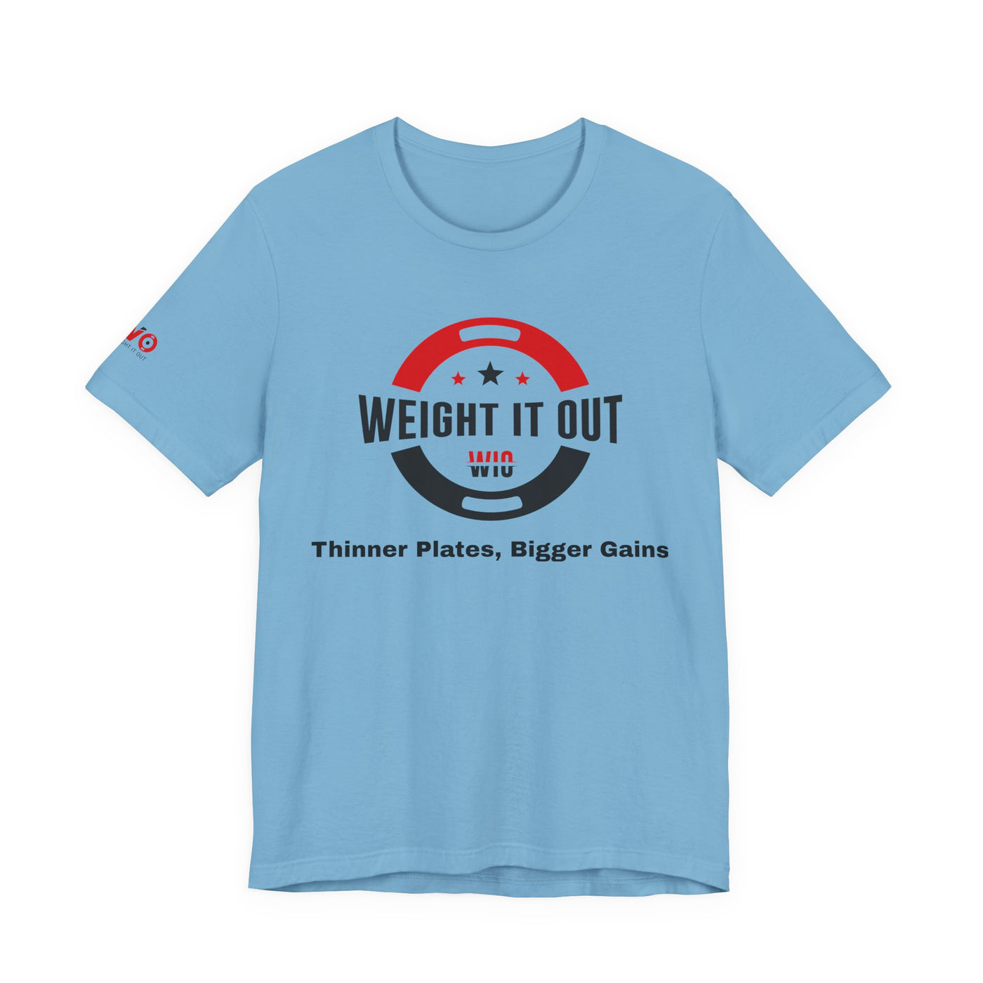 Weight It Out Workout Logo T-Shirt