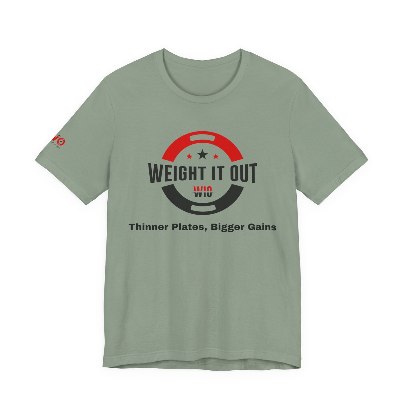 Weight It Out Workout Logo T-Shirt