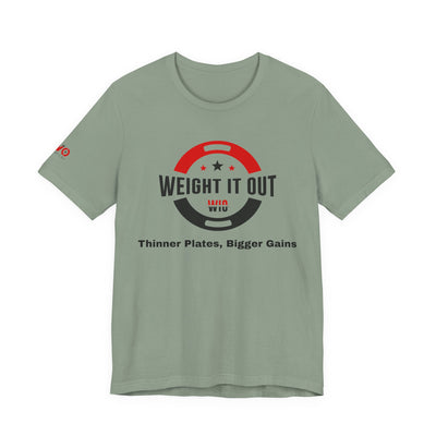 Weight It Out Workout Logo T-Shirt