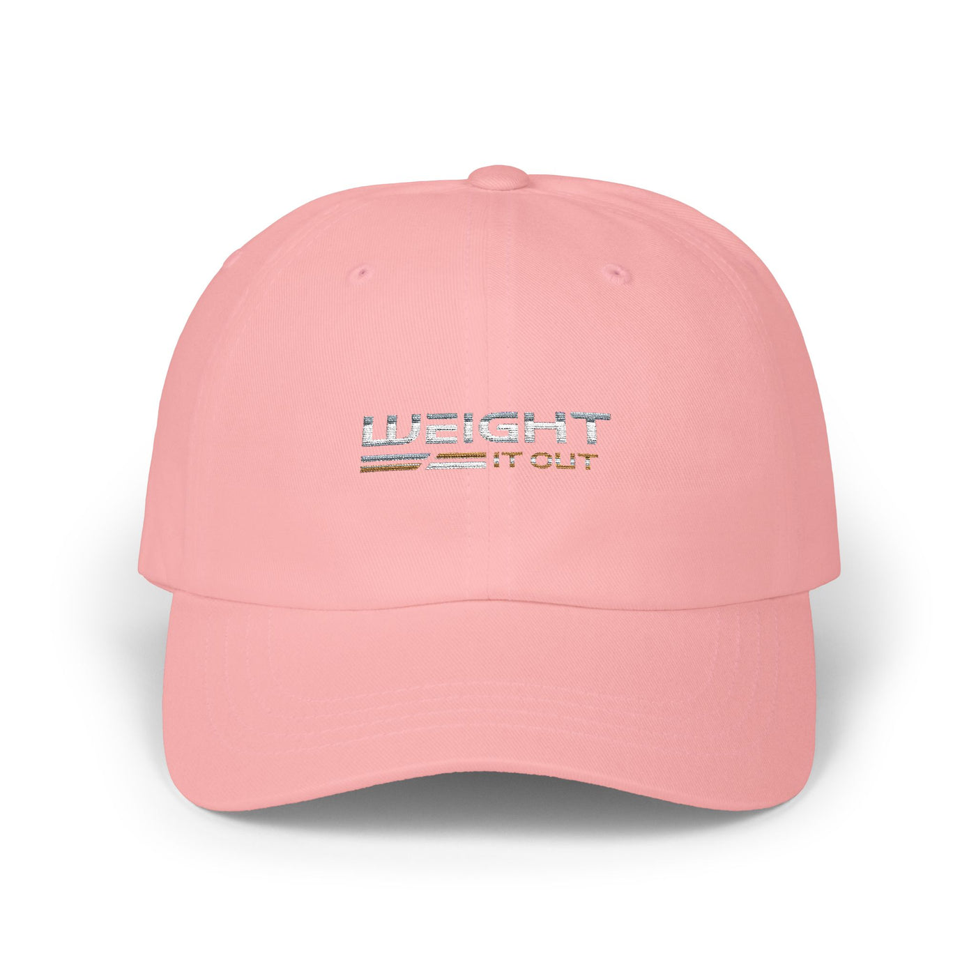 Weight It Out Classic Adjustable Cap - Casual Hat for Comfort & Style
