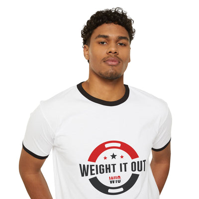 Weight It Out Ringer T-Shirt