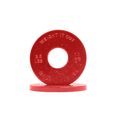 Cast Iron Machined Weight Plate Pairs