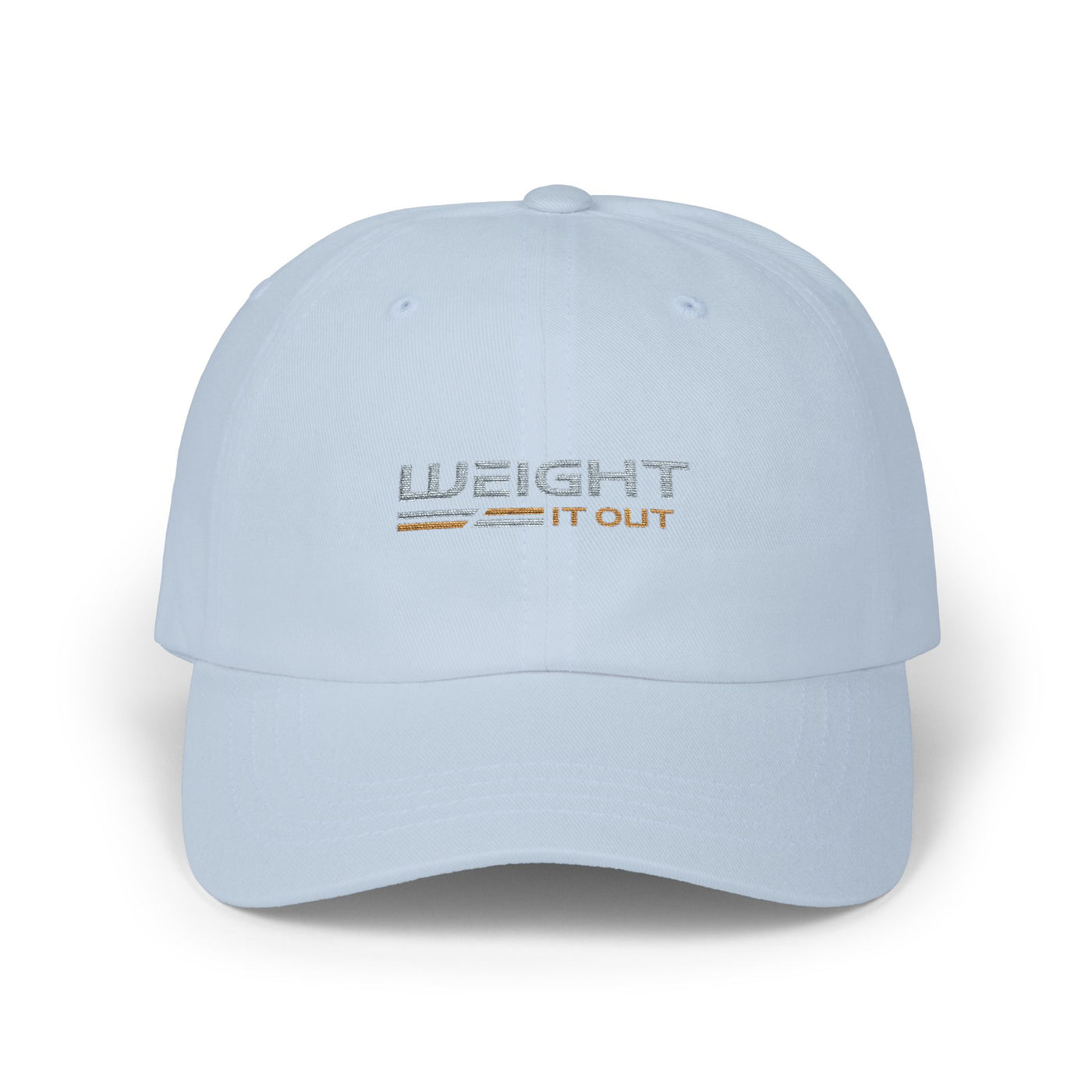 Weight It Out Classic Adjustable Cap - Casual Hat for Comfort & Style