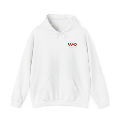 Weight It Out Hoodie - Fitness Logo Pullover Sweatshirt (WIO)