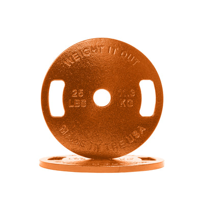 Cast Iron Machined Weight Plate Pairs