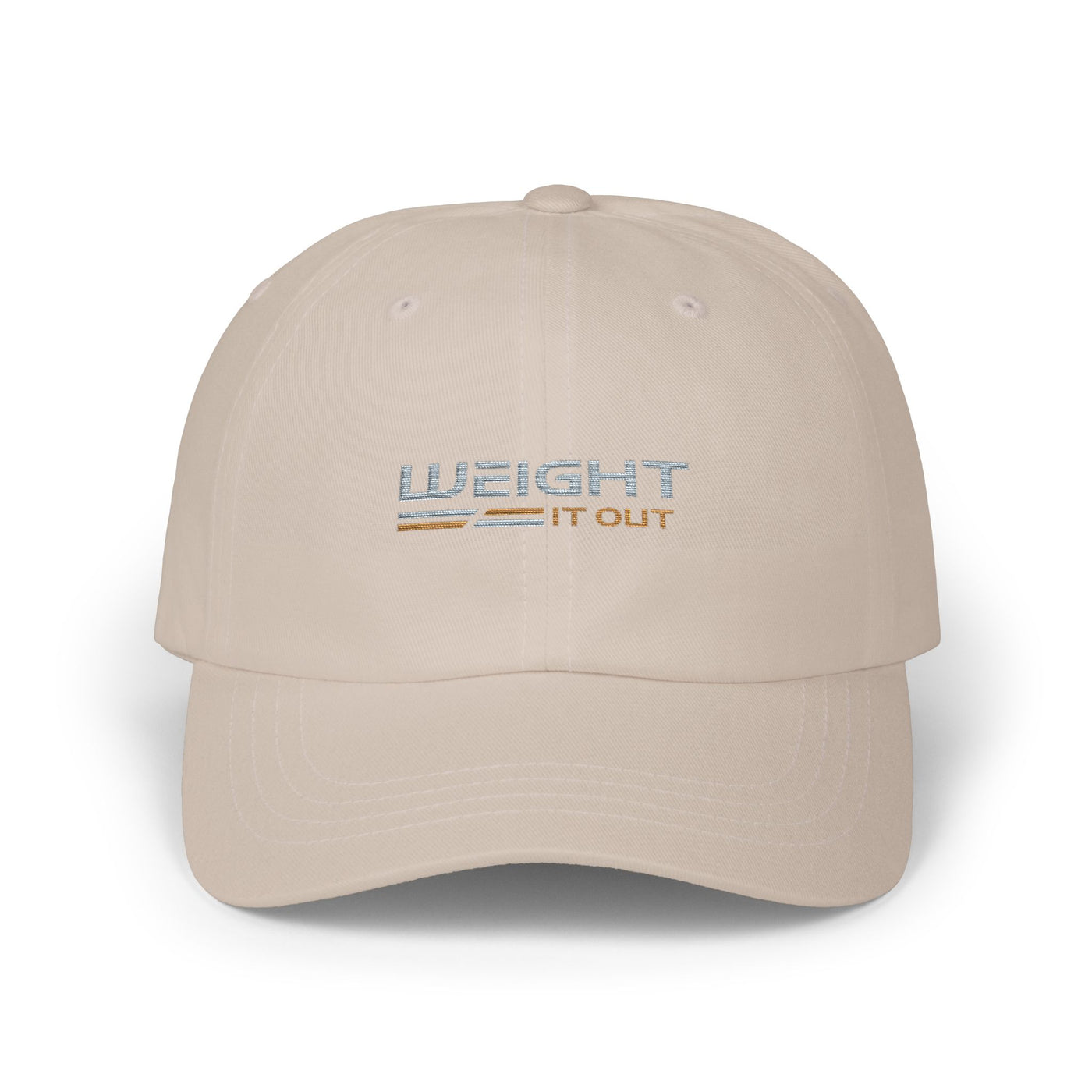 Weight It Out Classic Adjustable Cap - Casual Hat for Comfort & Style
