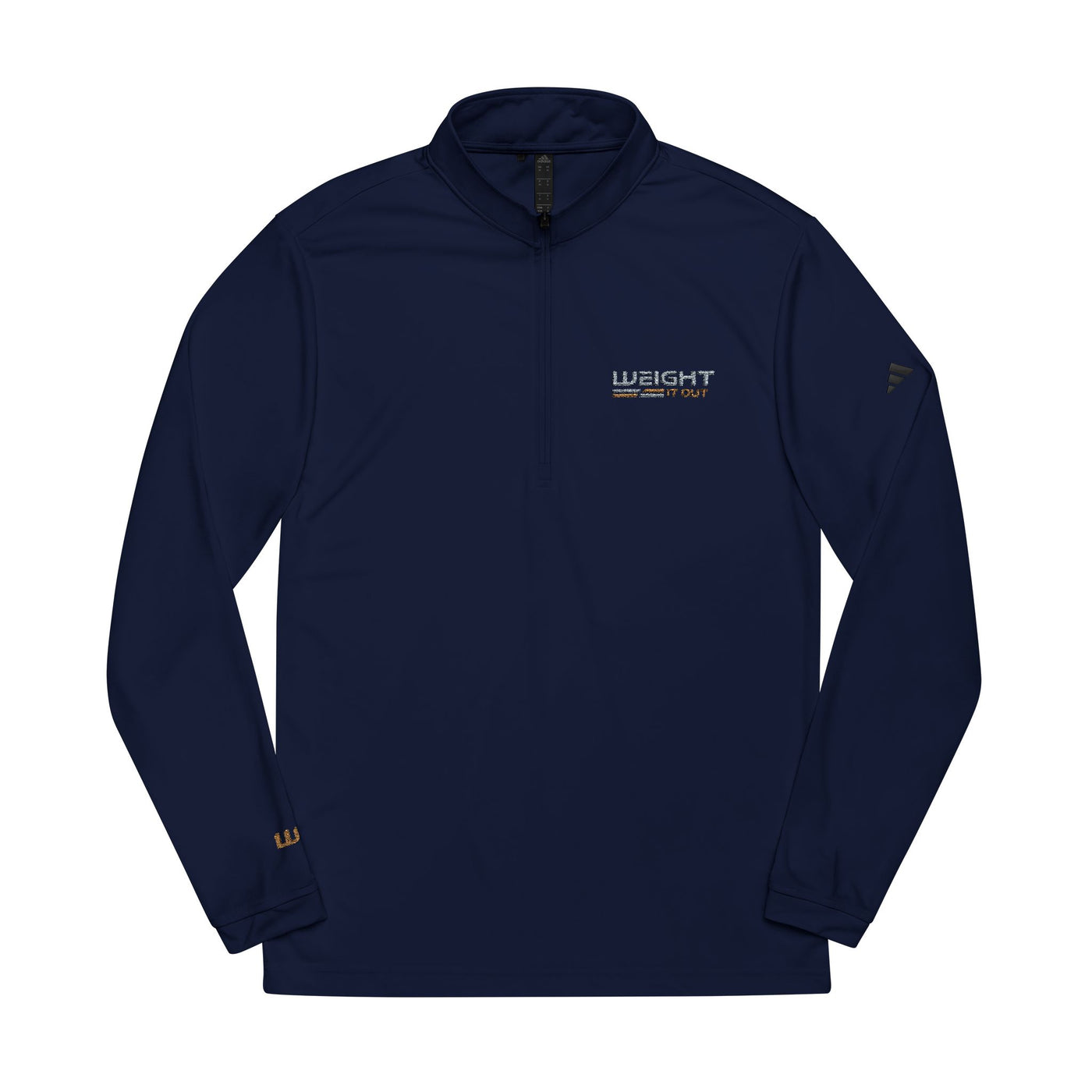 Weight It Out adidas® Premium Quarter-Zip Pullover (Embroidery)