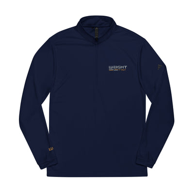 Weight It Out adidas® Premium Quarter-Zip Pullover (Embroidery)