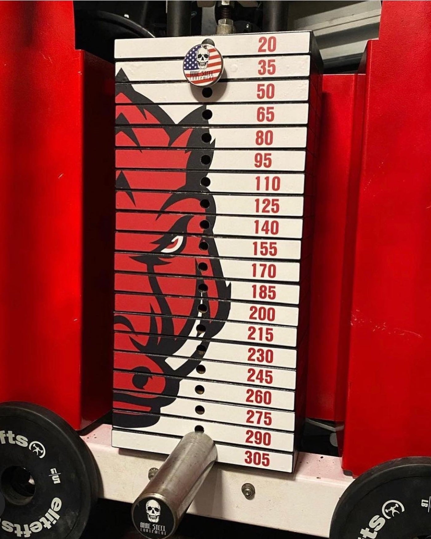Weight Stack Stickers - Weight It Out