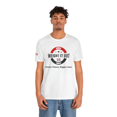 Weight It Out Workout Logo T-Shirt