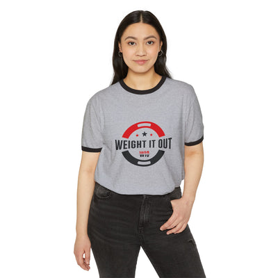 Weight It Out Ringer T-Shirt