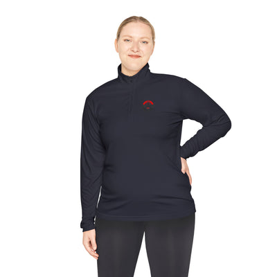 Weight It Out Quarter-Zip Pullover with Logo – Stylish & Versatile Apparel for All Seasons