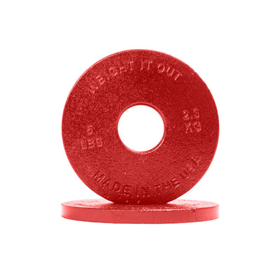 Cast Iron Machined Weight Plate Pairs