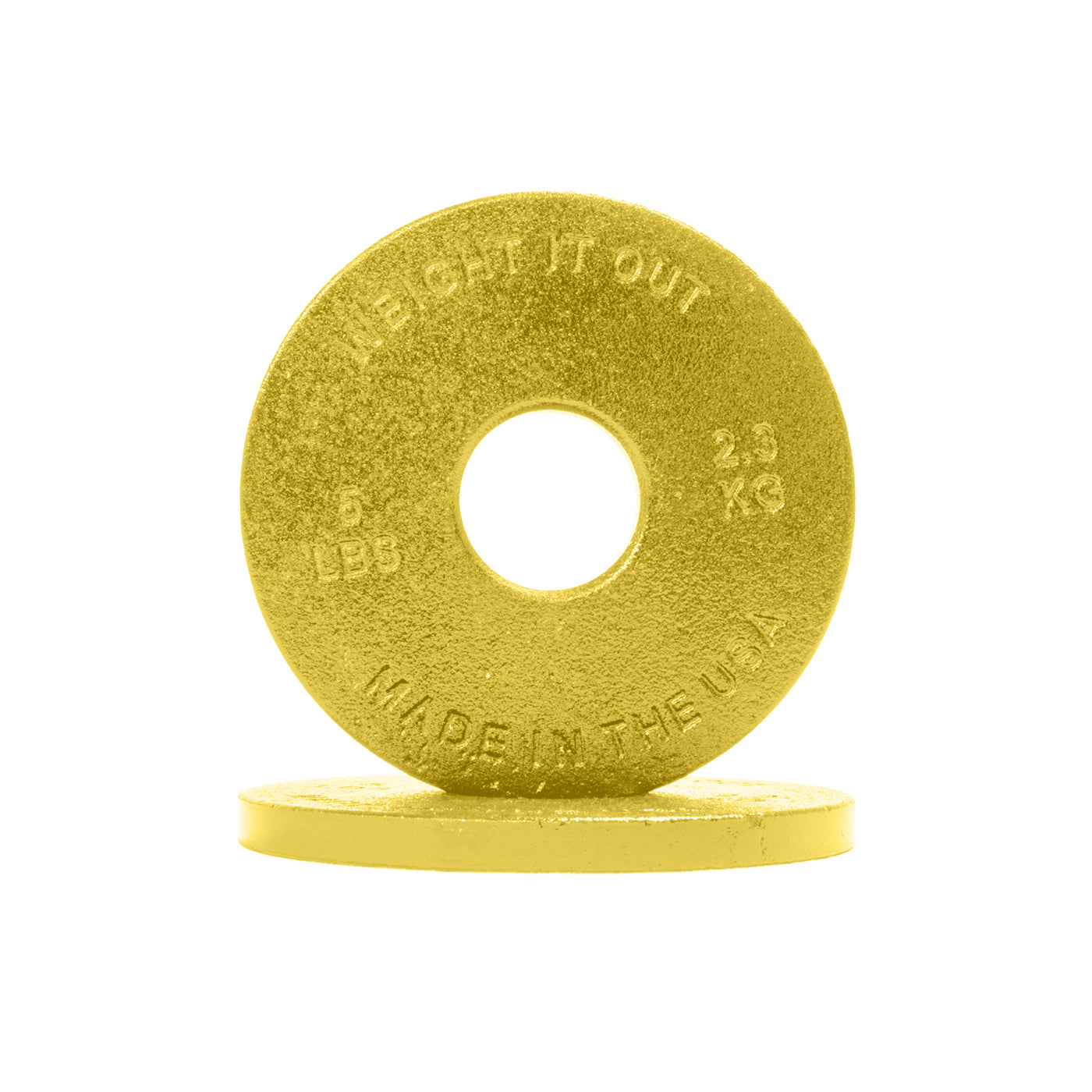 Cast Iron Machined Weight Plate Pairs