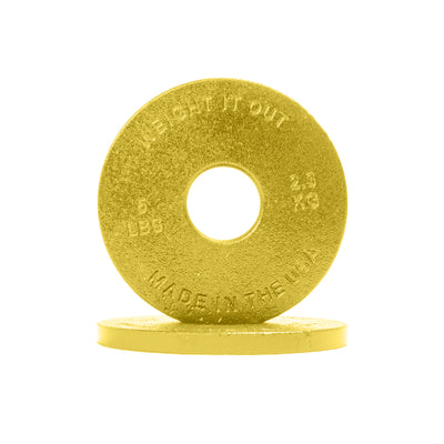 Cast Iron Machined Weight Plate Pairs