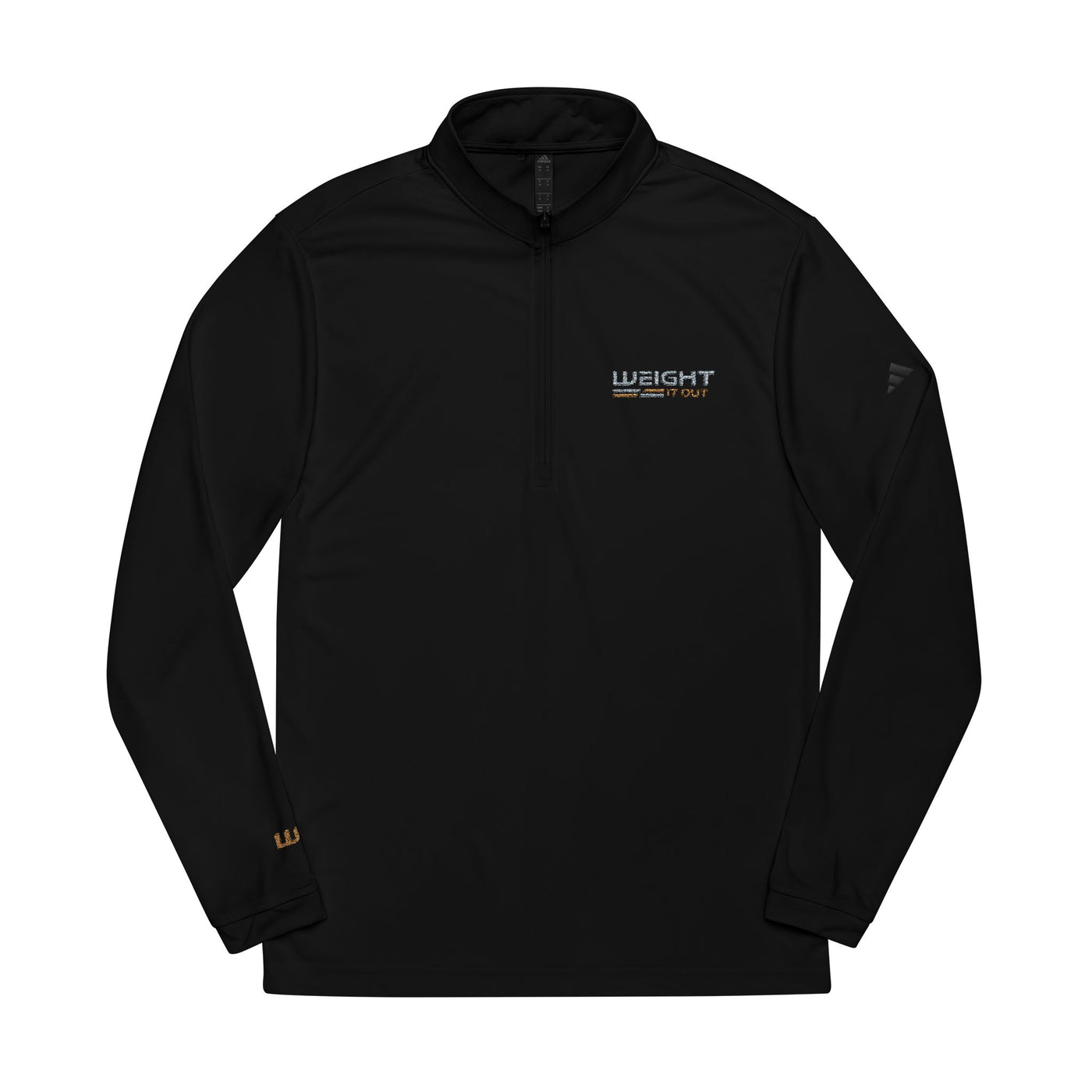 Weight It Out adidas® Premium Quarter-Zip Pullover (Embroidery)
