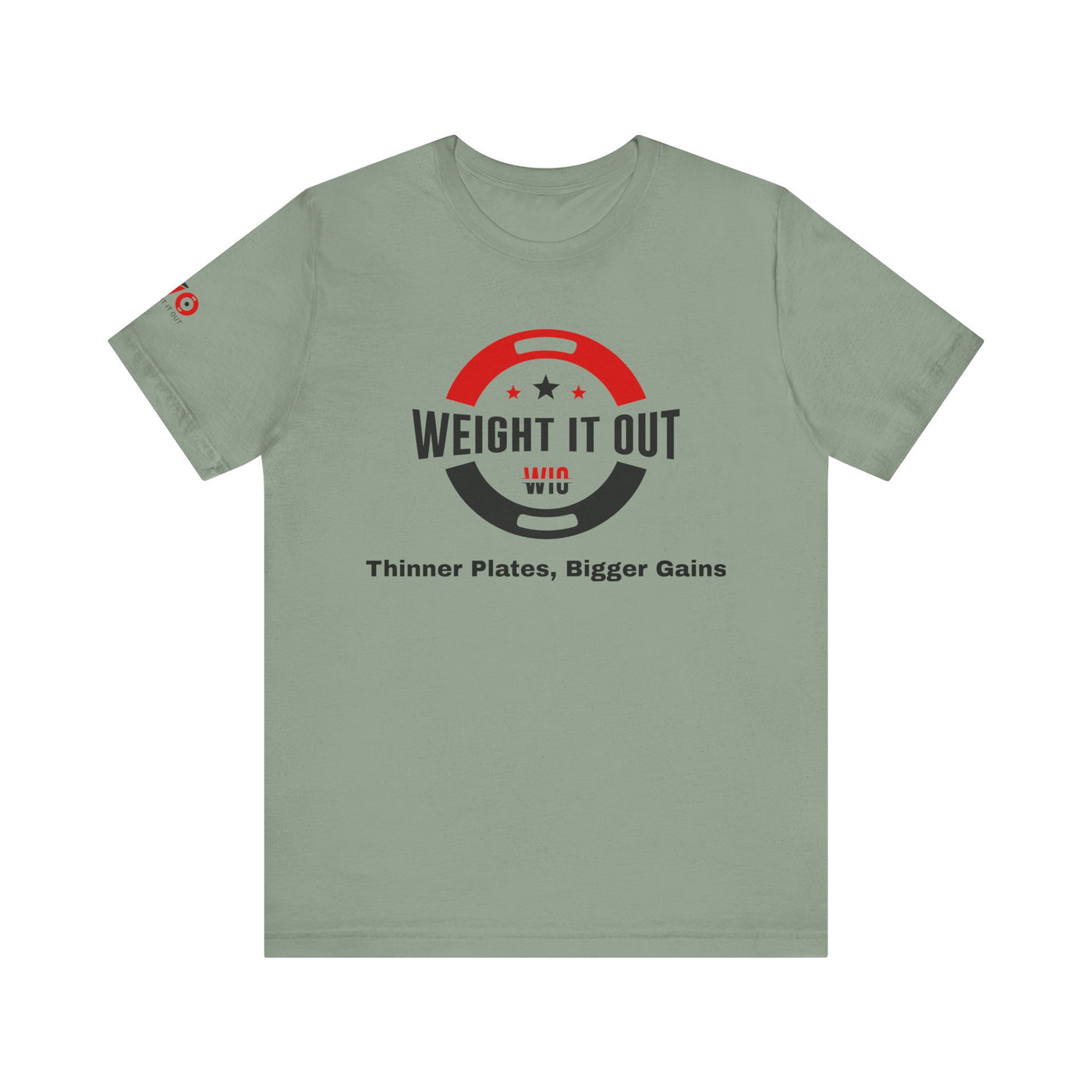 Weight It Out Workout Logo T-Shirt