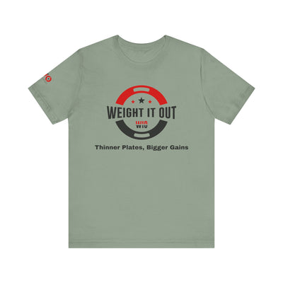 Weight It Out Workout Logo T-Shirt