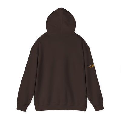 Weight It Out Hoodie — Gold and Silver Premium Sweatshirt