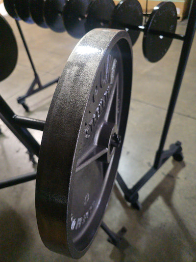 Kabuki Cast Iron Machined Olympic Weight Plate Pairs Preorder