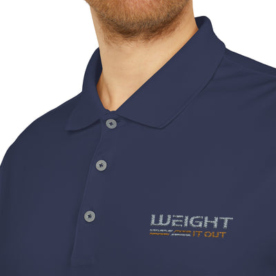 Weight It Out Adidas Performance Golf Polo