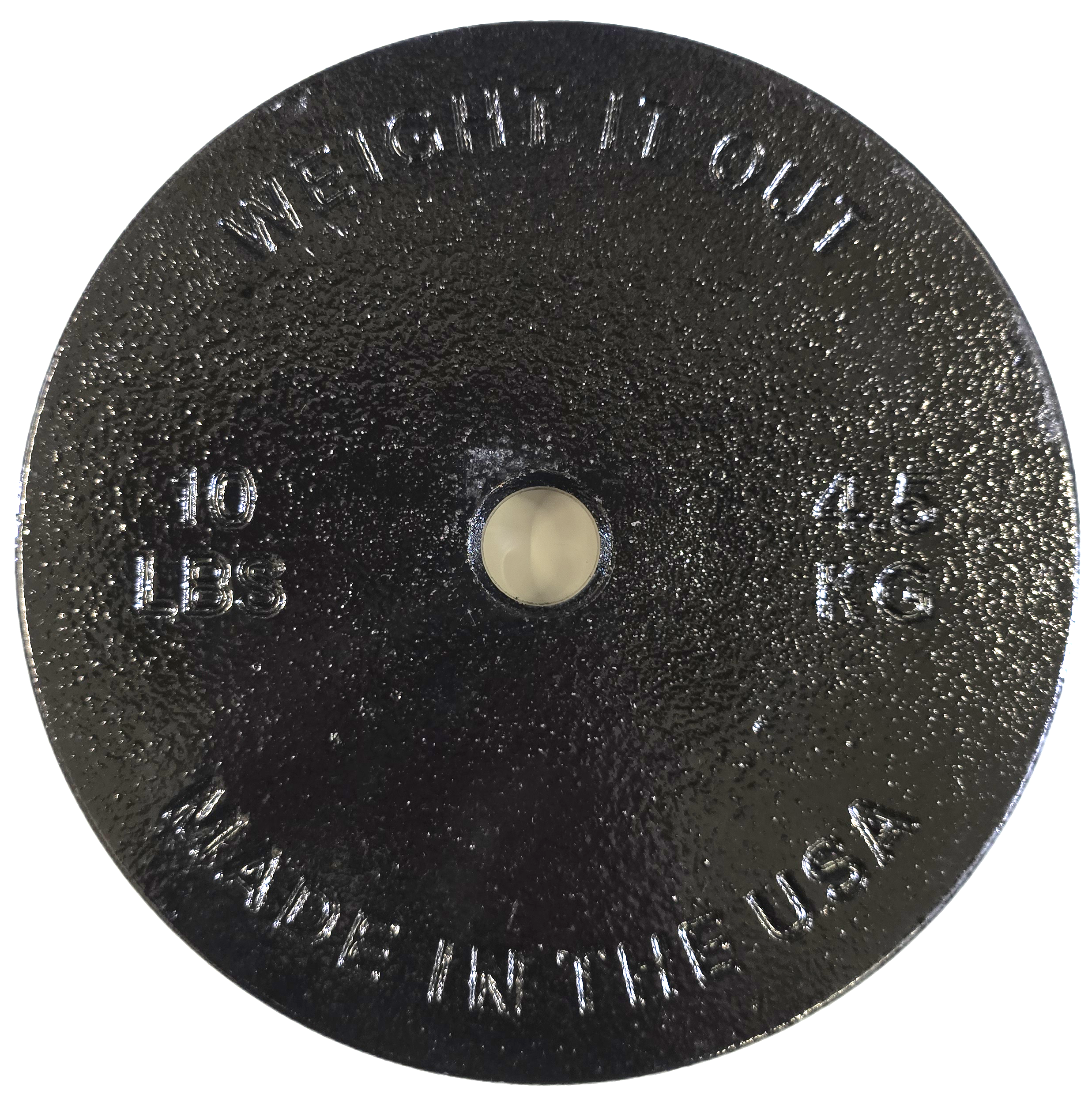 Standard 1 Inch Cast Iron Machined Weight Plate Pairs American Made ...