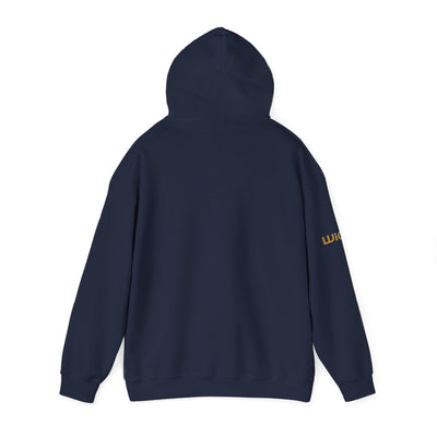 Weight It Out Hoodie — Gold and Silver Premium Sweatshirt