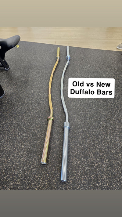 Duffalo Signature Bar Preorder Cambered Curved Barbell